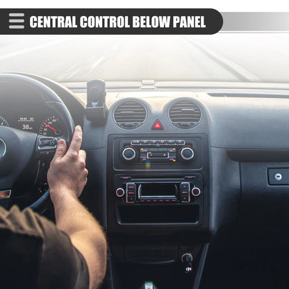 Center Control Panel Cover Trim for Honda Ridgeline (2017–2023) Black