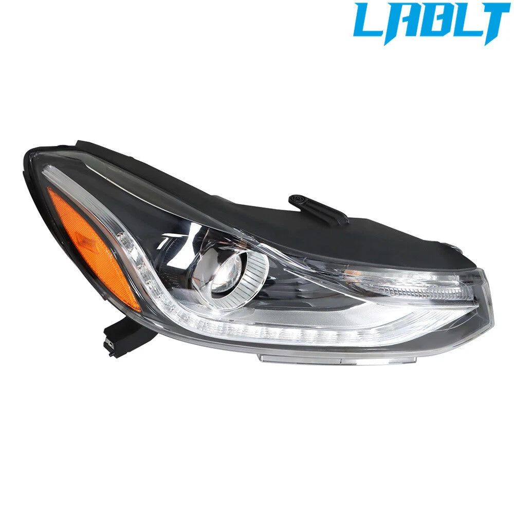 Right Side Headlight Assembly Halogen w/LED DRL for Chevy Trax (2017–2019)