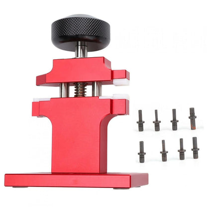 Iron Watch Crown Removal Tool with 7 Bits for Watchmakers