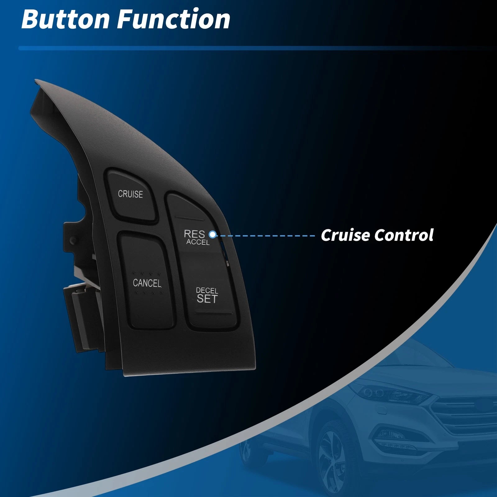 Cruise Control Rocker Switch Button for Honda CR-V (2007–2011)
