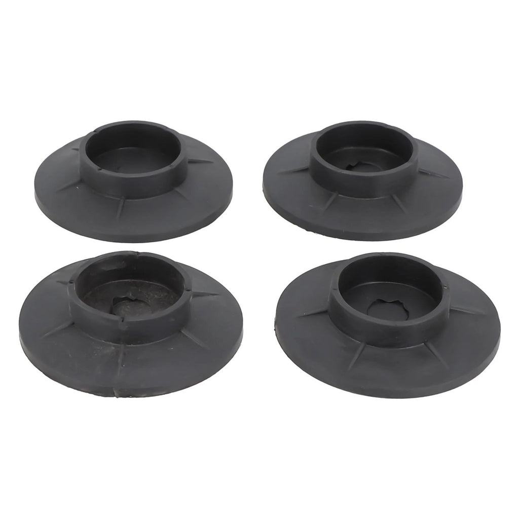 Anti-Vibration Feet Pads for Washing Machine (Black Rubber)