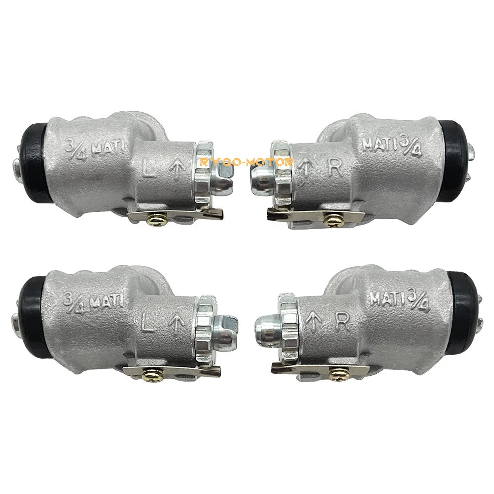 Set of 4 Front Brake Wheel Cylinders for Yamaha Big Bear 350 (1989–1998)