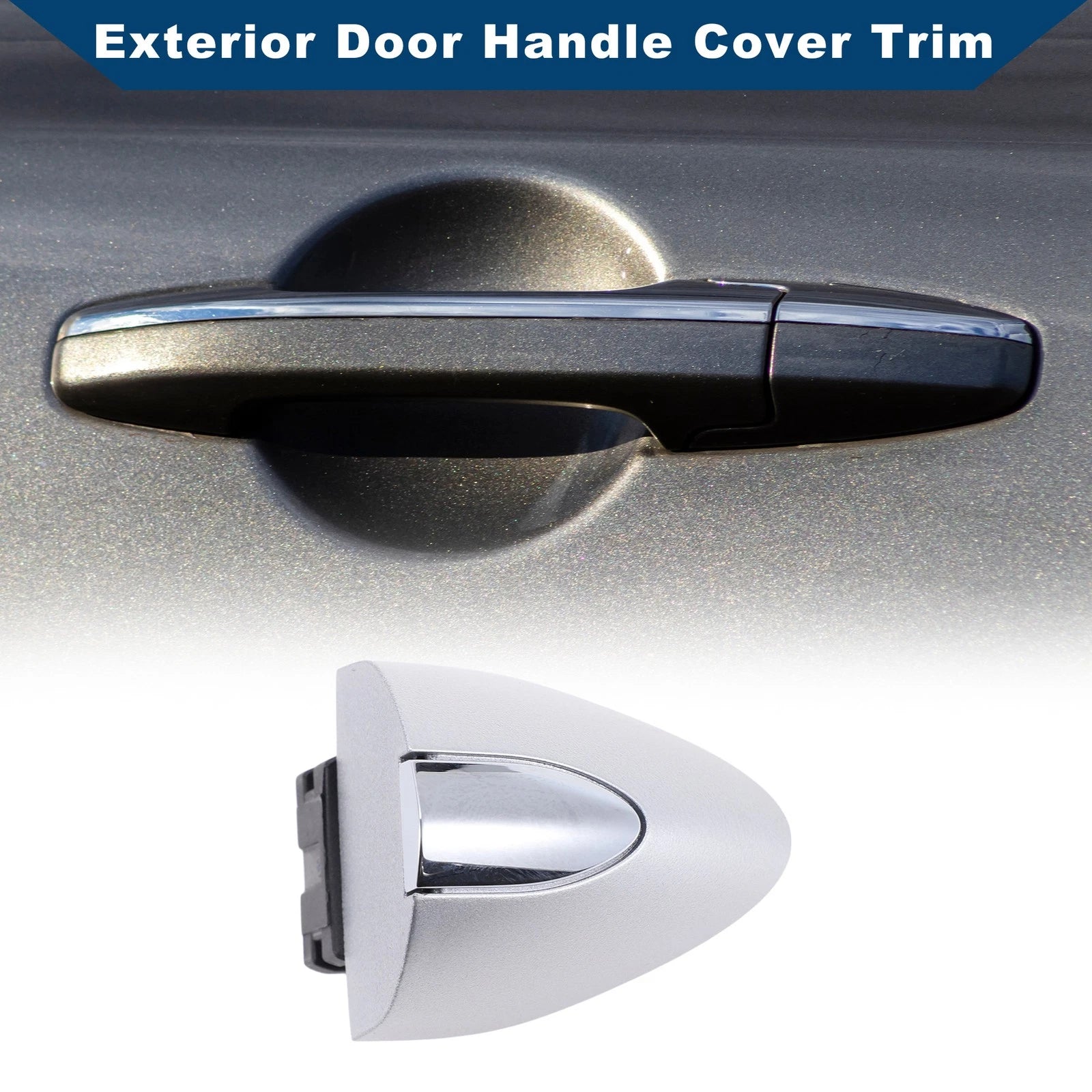 Exterior Door Handle Cover Trim Replacement for Buick LaCrosse 2017–2019