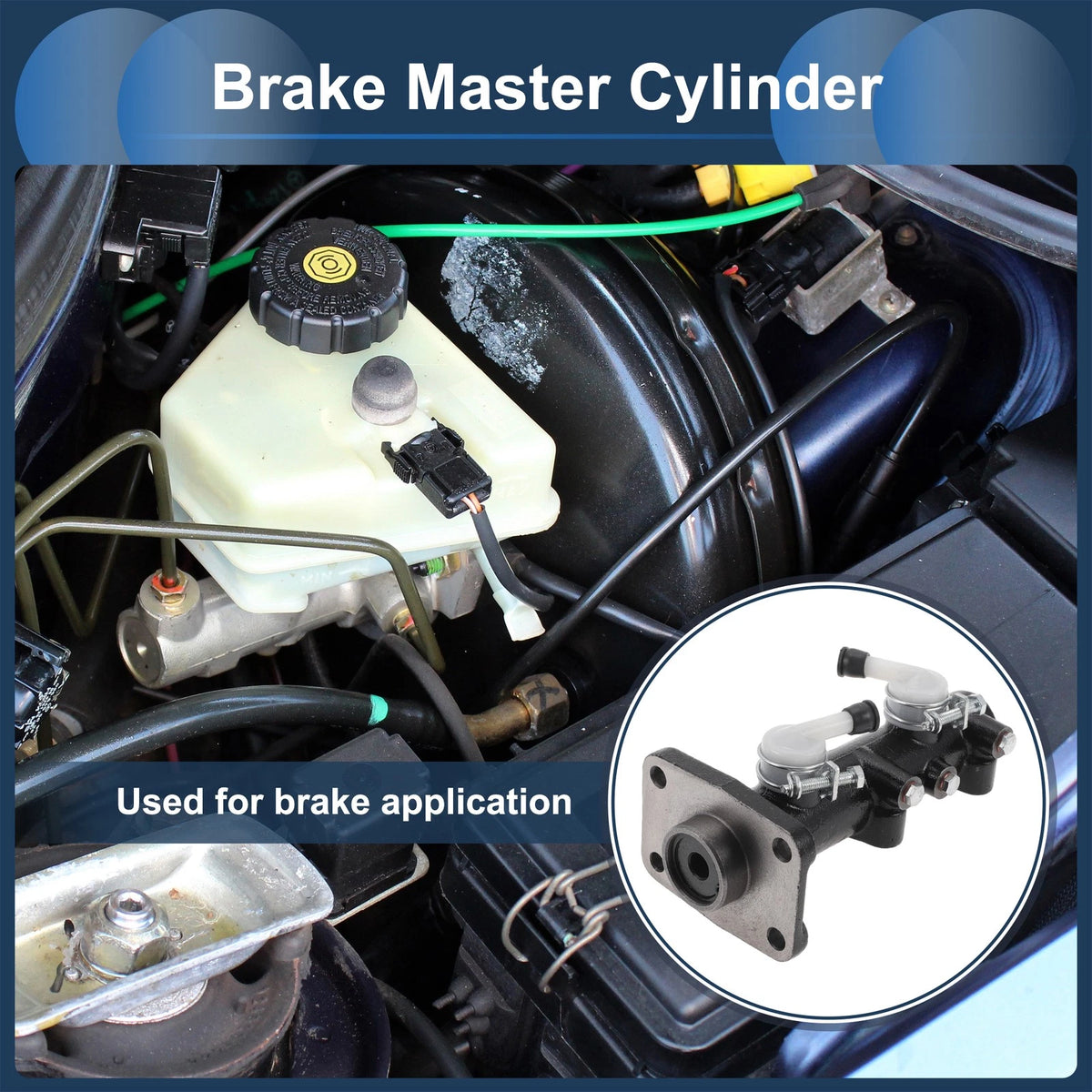 Brake Master Cylinder Replacement for Mitsubishi Fuso FE439 (1992–1995)