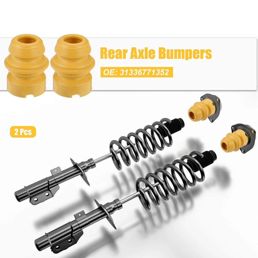 Jounce Bumper Axle Bumpers Replacement for BMW 325i Sedan E90 (2005–2011)