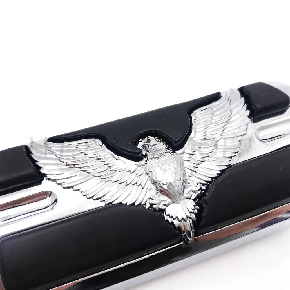 Chrome Eagle Foot Peg for Harley Wide Glide, Street Glide, V Rod (Most Models)