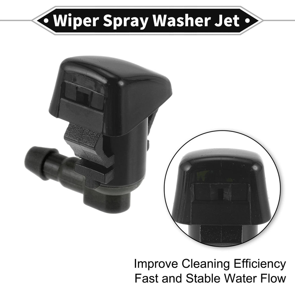 2 Pcs Front Windshield Washer Nozzle for Jeep Cherokee (2014–2019) No.68102968AA