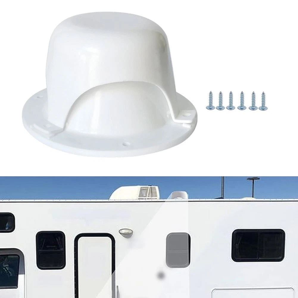 2X Roof Vent Cap for RV Camper Trailer Black Tanks