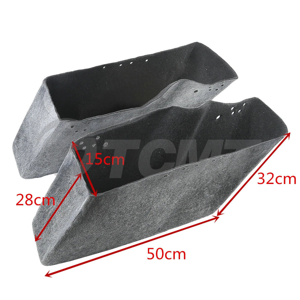 Saddlebag Insert Carpet Liners for Harley Electra Glide, Road King (1994–2013)