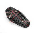 Rear Seat Passenger Cushion for Kawasaki Z900 (2017–2023) Flat Black