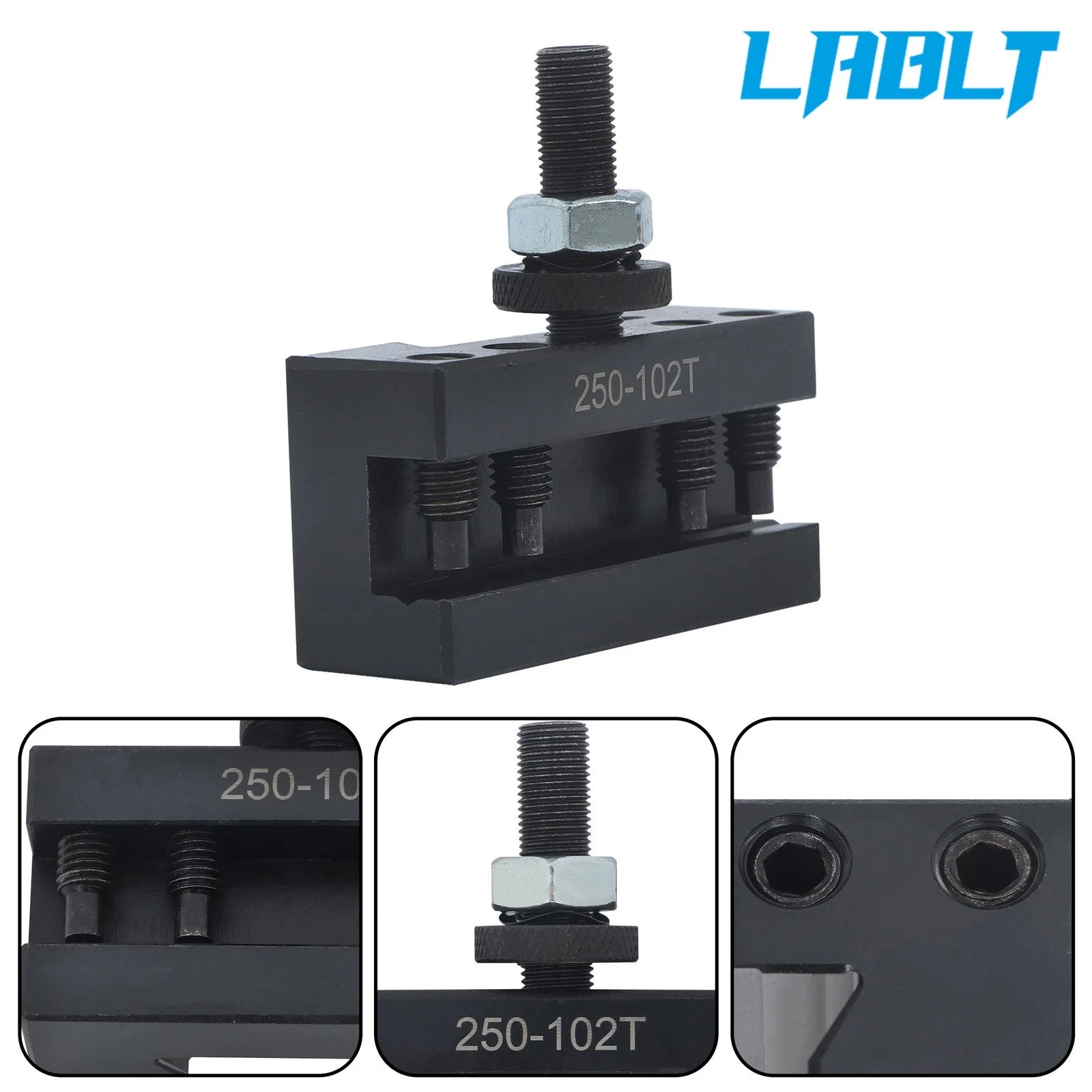 5X Quick Change Boring Turning Tool Post for LABLT AXA #2 (250-102XL)