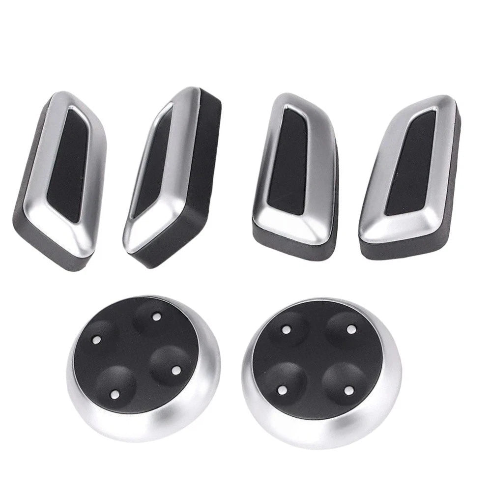 Chrome Seat Button Cover for