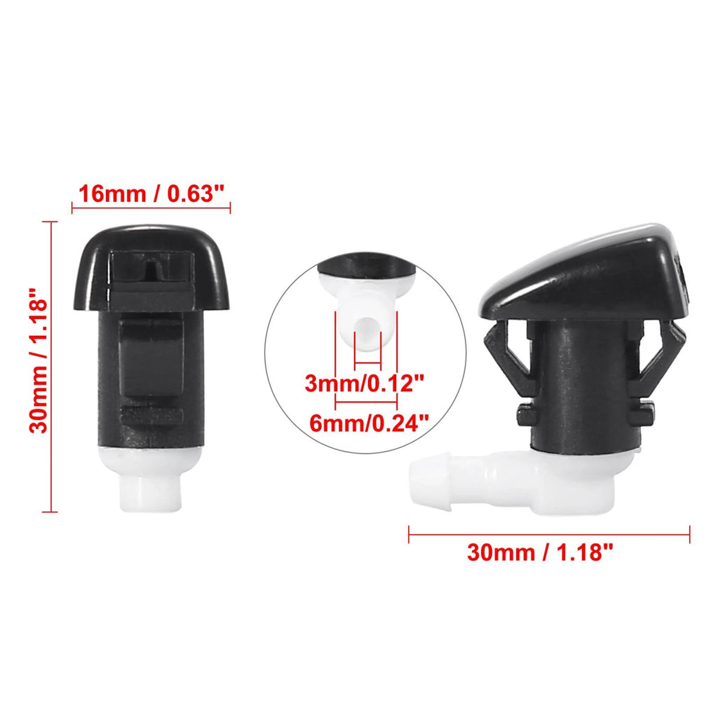 Windshield Washer Nozzles Front Set of 4 for Dodge (2011–2023)