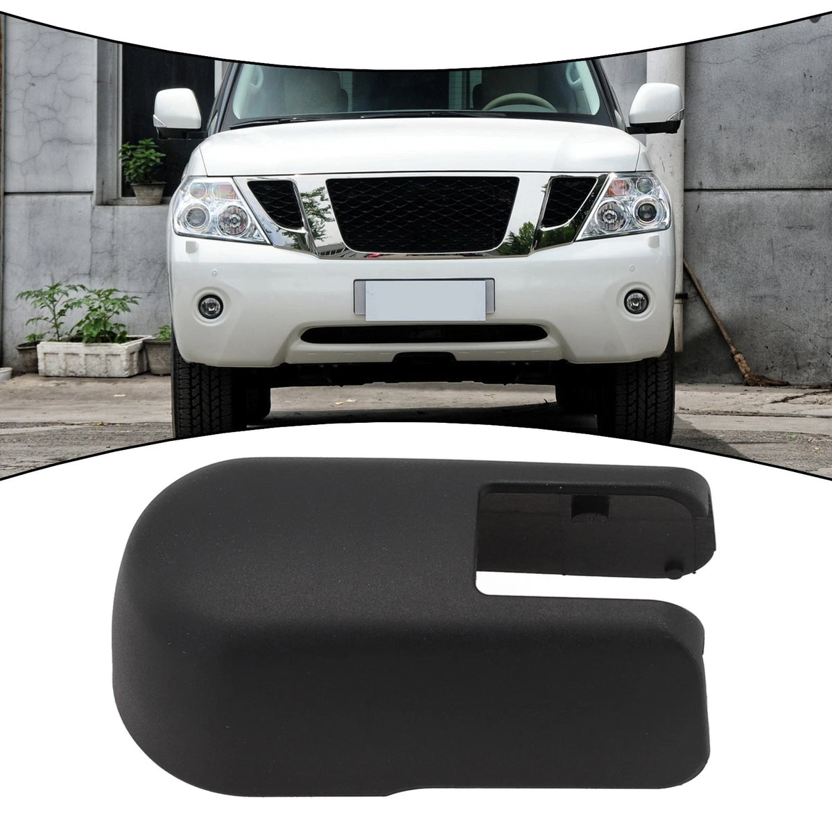 Rear Wiper Nut Cap Cover for Nissan Cube (2009–2014)