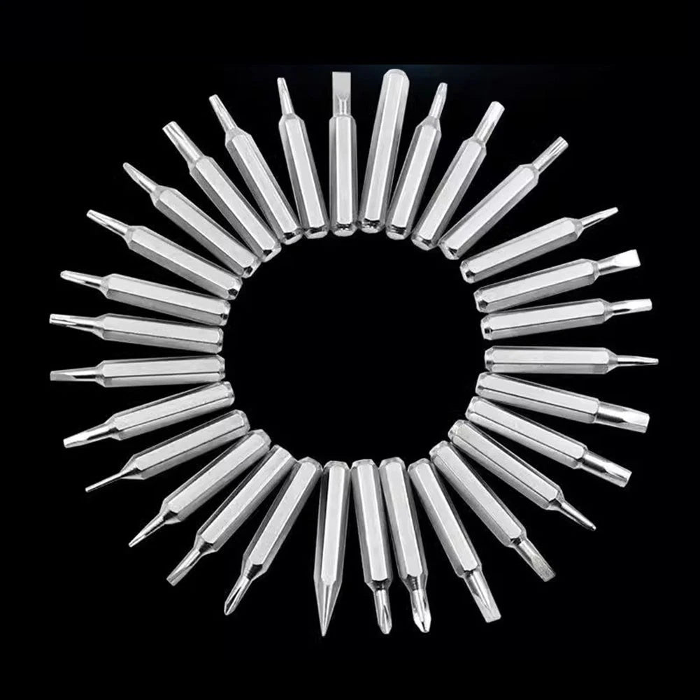 31 in 1 DIY Screwdriver Bit Set with Ratchet Handle