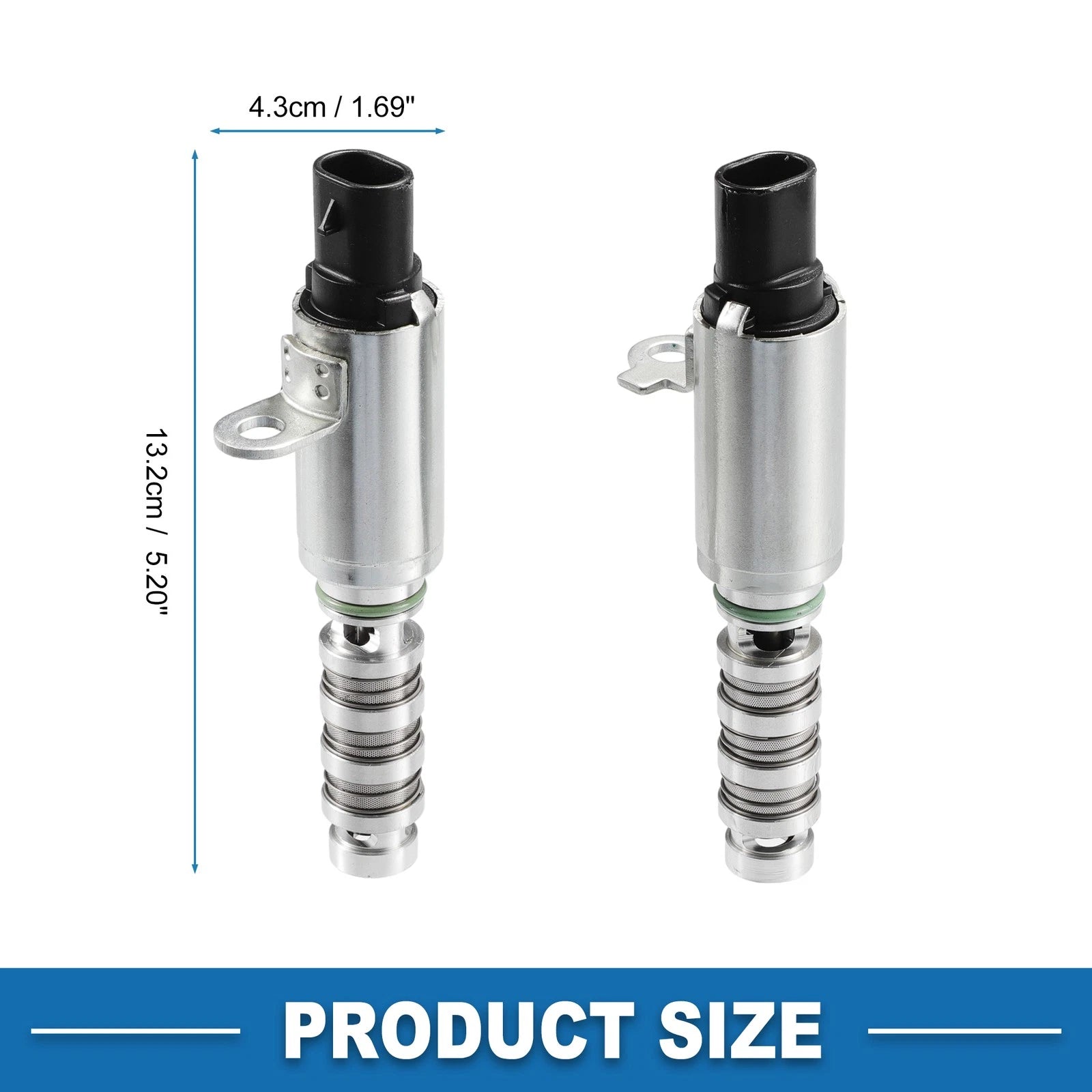 2 Pcs Variable Valve Timing VVT Solenoid Replacement for Kia Sedona (2015–2018)