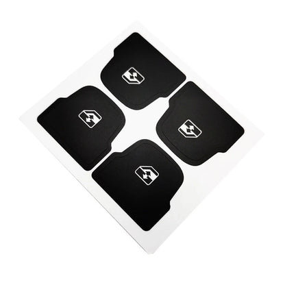 Vinyl Button Repair Decal Compatible with For Corvette for c7 Window Controls