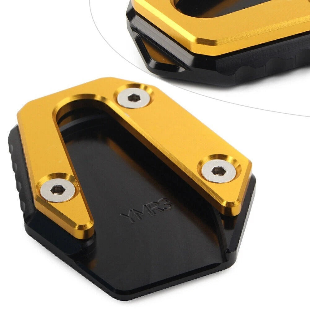 Kickstand Plate Pad for Yamaha MT-03 (2014–2021) - Gold