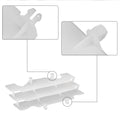 2X Radiator Louver Guard for Honda CR125R (1992–1997) - White