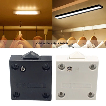 Touch Switch for Cabinet Door Light Control (4.7 x 4.95 x 1.66 cm)