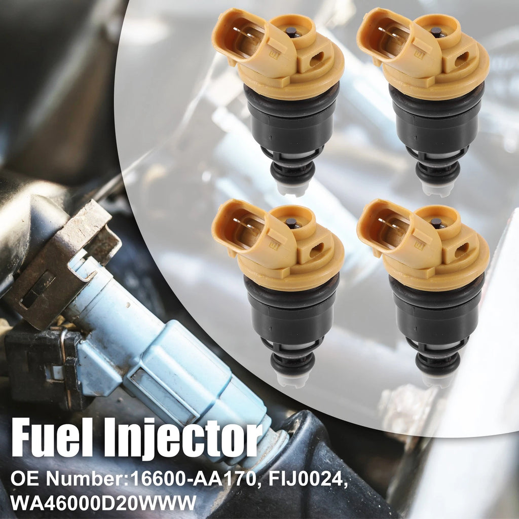 4 Pcs Fuel Injector Replacement for Subaru Forester Impreza 2.5L Turbo (2004–2006)
