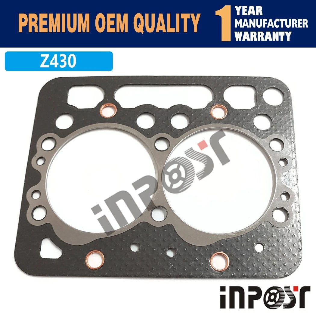 Cylinder Head Gasket for Kubota Z430 Engine (Graphite)