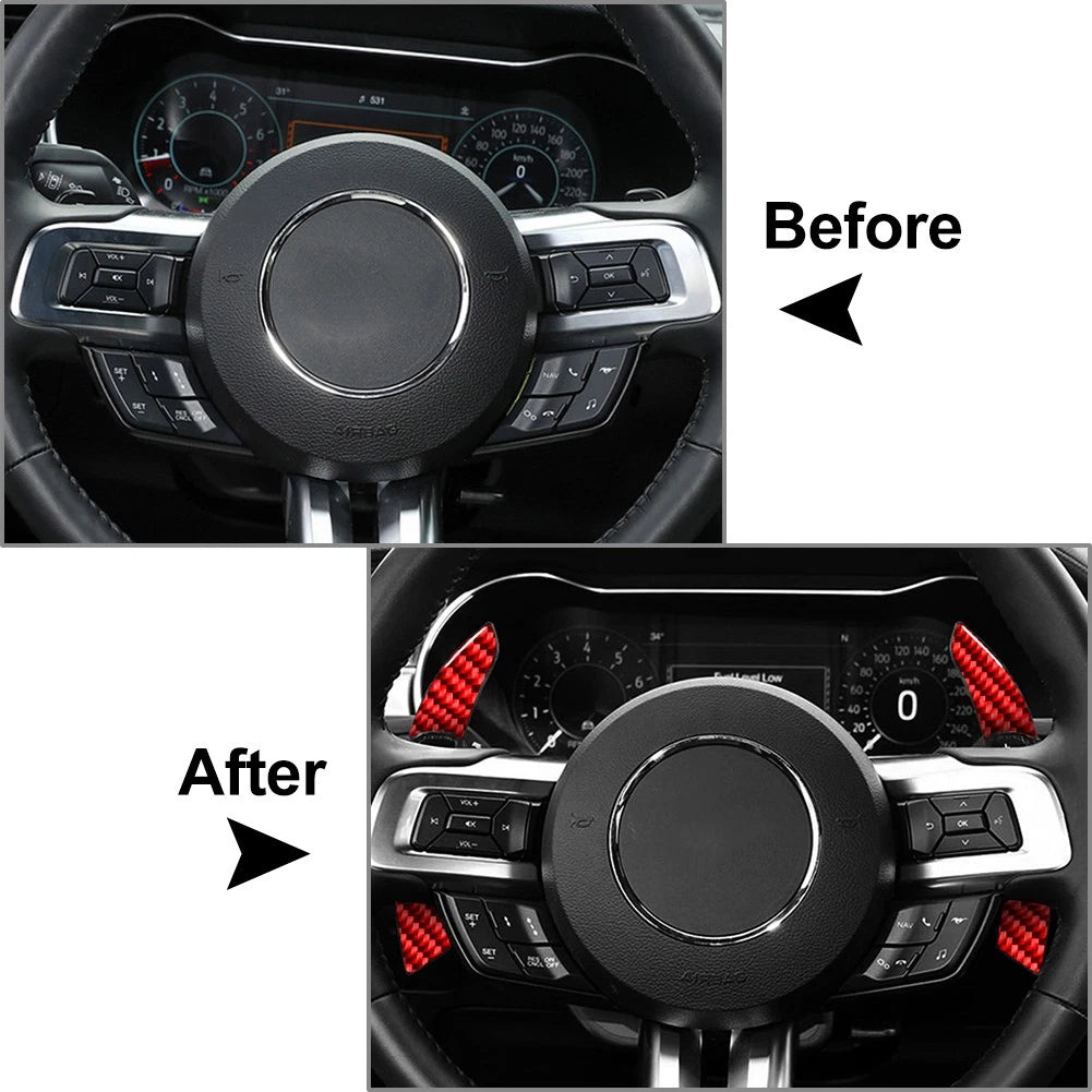 Steering Wheel Shift Paddle Extension for Ford Mustang (2015–2023)