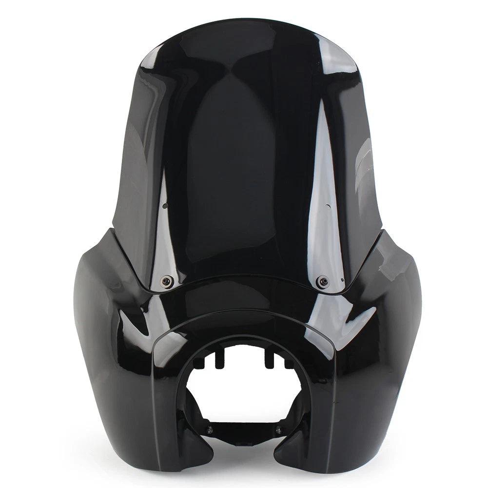 Front Fairing Windshield Black for Harley Davidson Dyna Wide Glide (2006–2017)