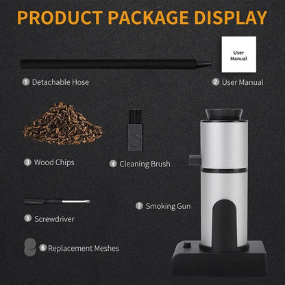 Handheld Smoke Infuser for Flavor Enhancement