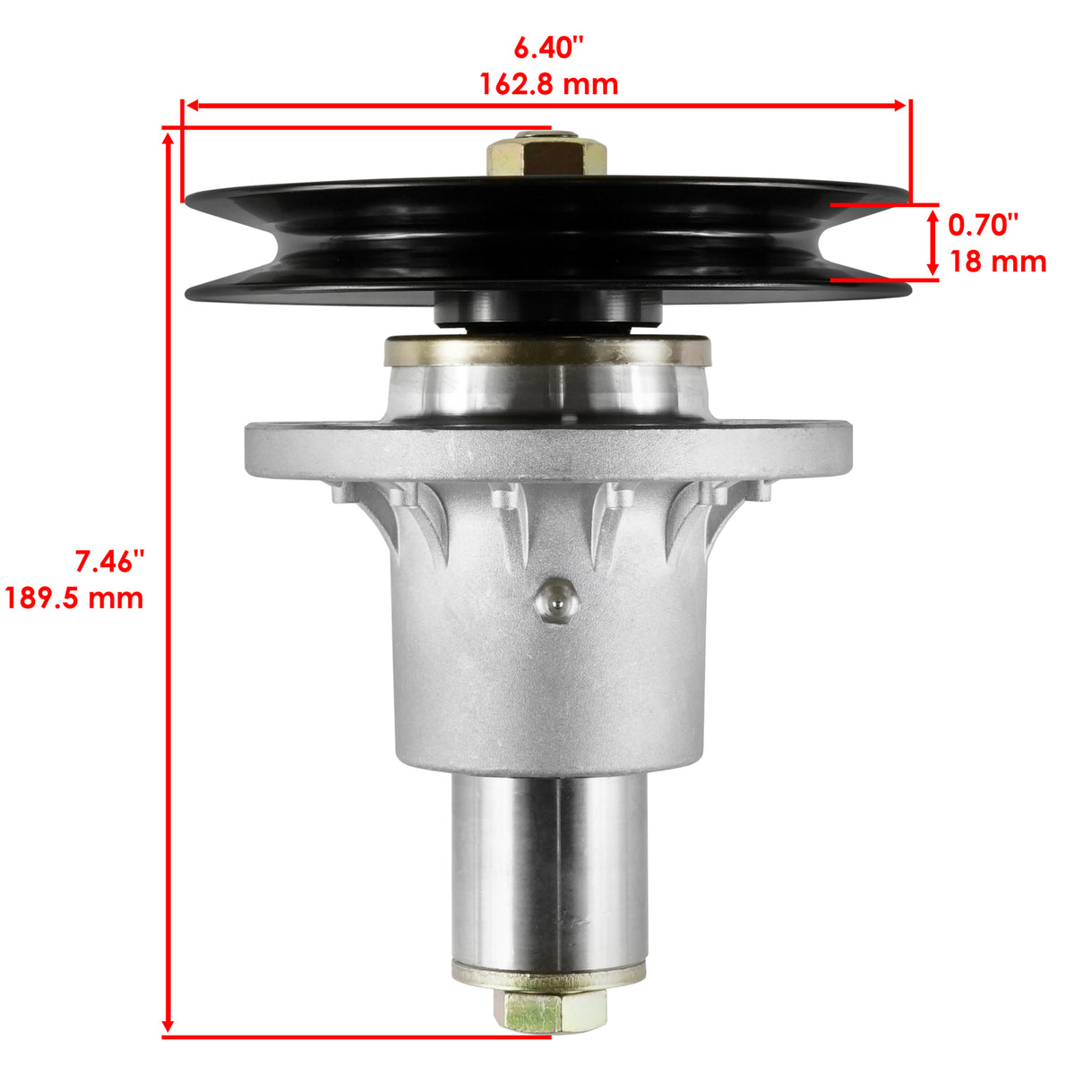 Deck Spindle Blade Pulley for Exmark (2000–2009)