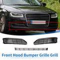 Front Hood Bumper Grille Grill Replacement for Audi A8 (2015–2018)