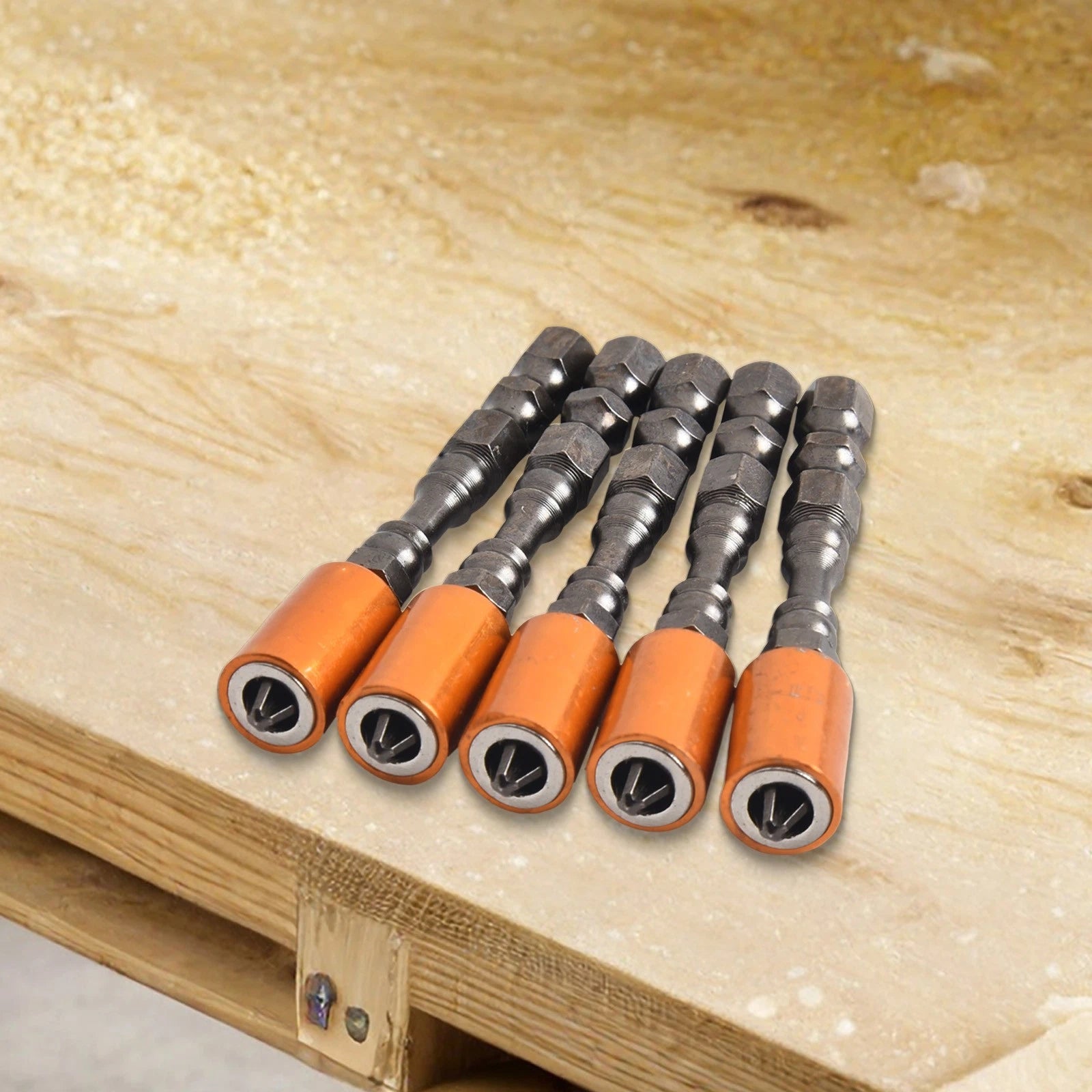5pcs Magnetic Screwdriver Bit Set for Electric Screw Driver (65mm)
