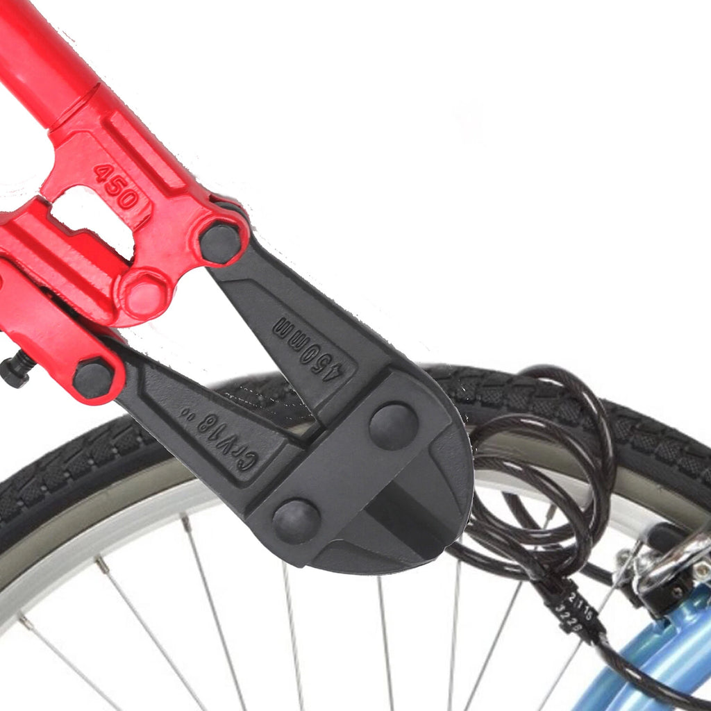 18" Bolt Cutter for Industrial Use - Steel Cable Cutting Tool