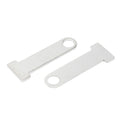 D-Ring Lock Extensions for Helmet (1 Pair) - Stainless Steel 3.5" 1/4"