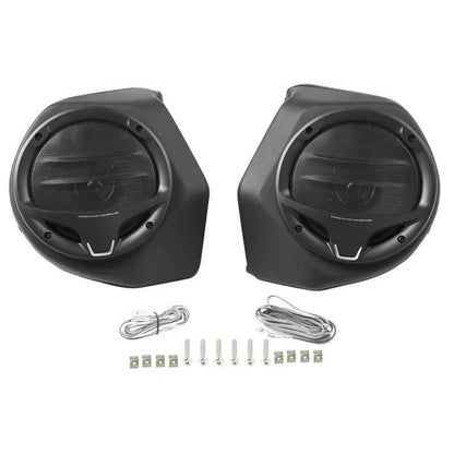 Trunk Rack Backrest Speakers for Harley Touring Road Glide (2014–2026)