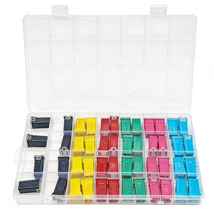 48PCS Low Profile Car Fuses Assortment for Automotive (Universal)