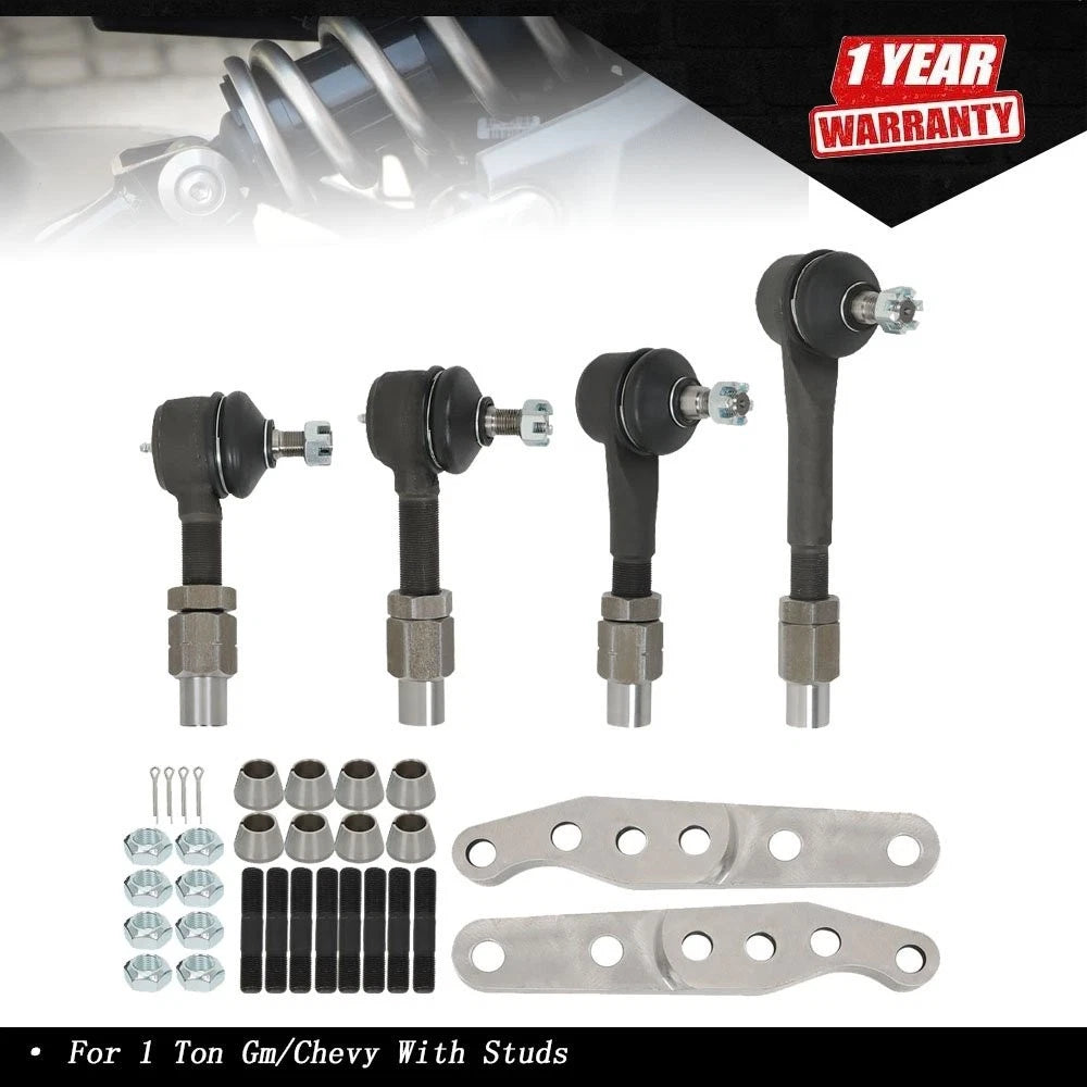6PCS High Steer Crossover Steering Kit for GM/Chevy 1 Ton