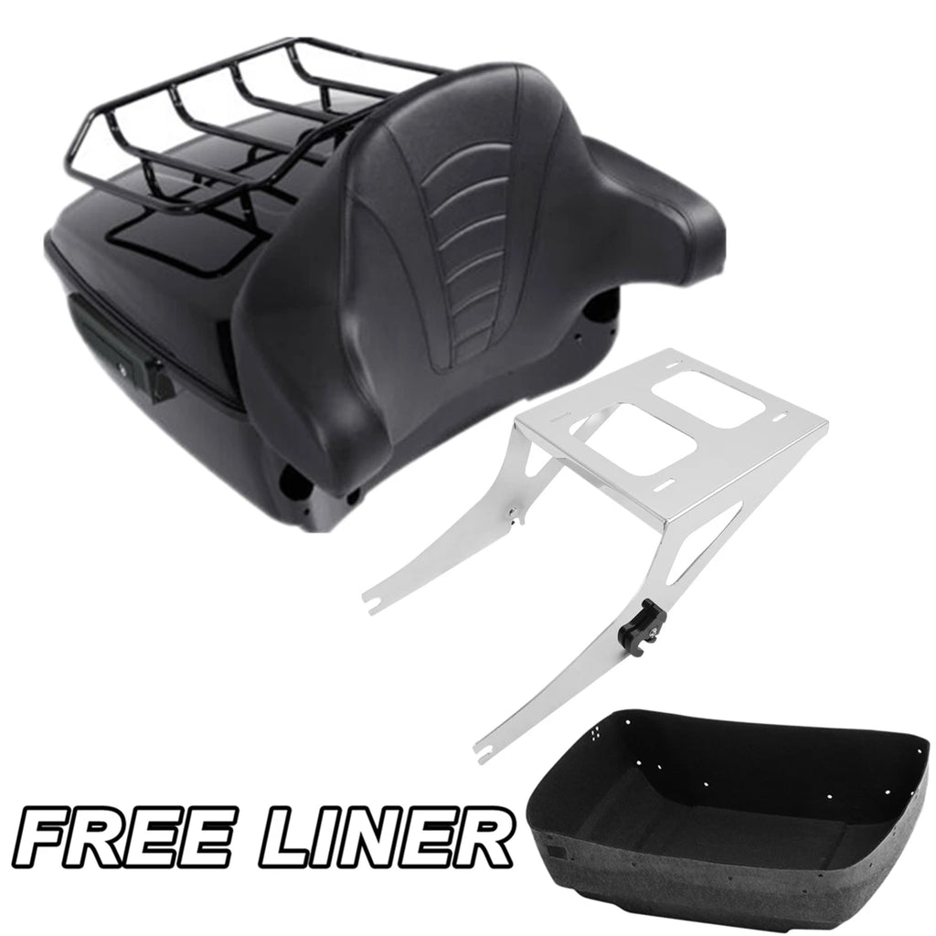 Trunk Backrest Mount Rack for Harley Fat Boy (2008–2016)