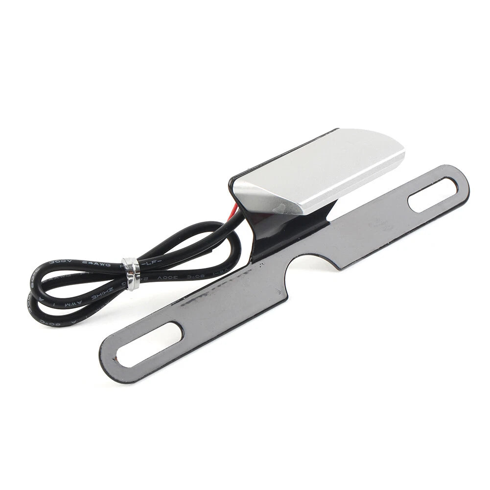 License Plate Mount Holder Bracket with LED for Motorcycle