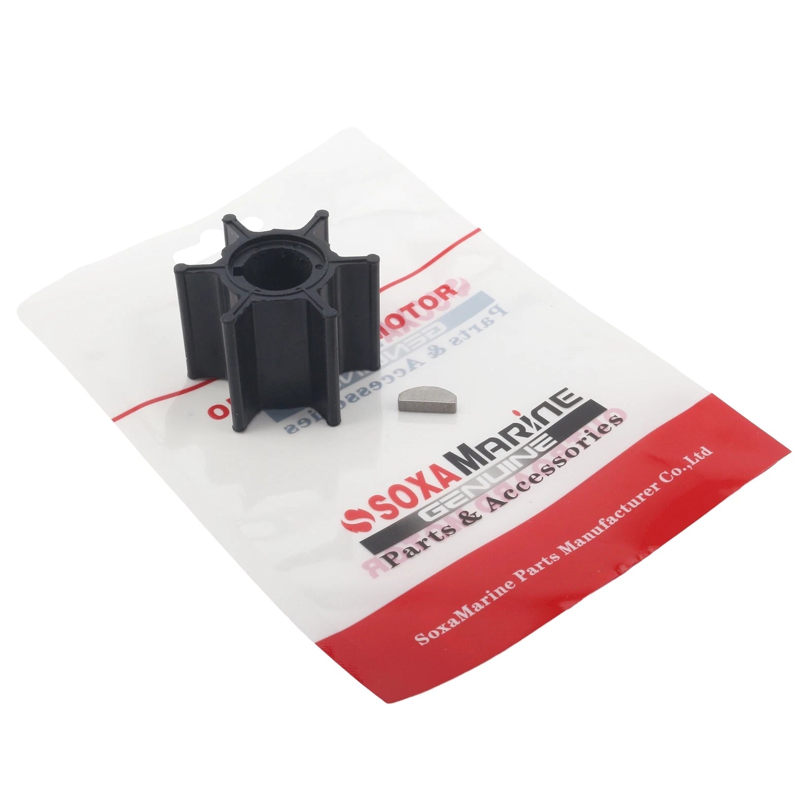 Water Pump Impeller & Key for Honda Outboard (19210-ZV4-651)