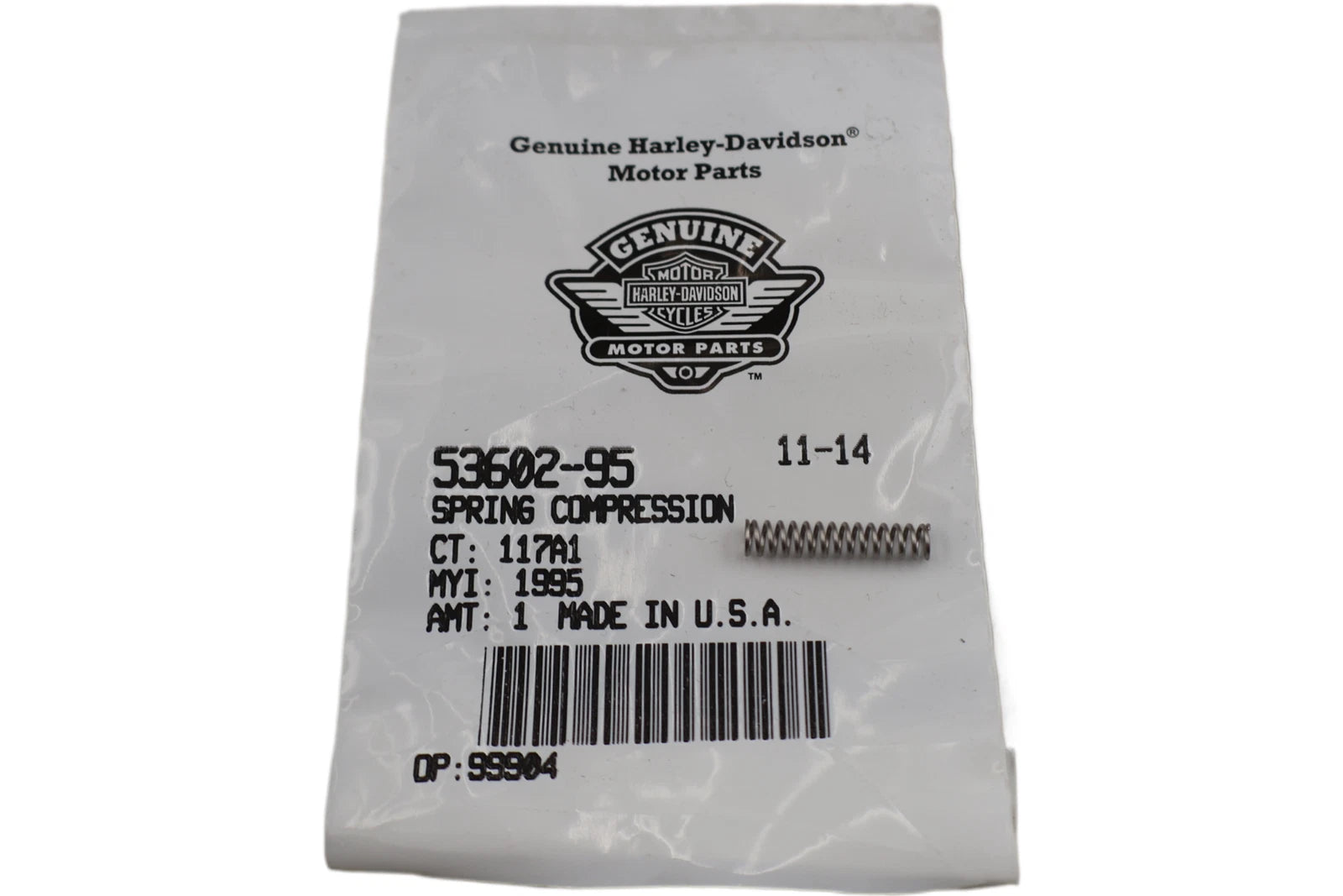 Spring Compression Detachables Latch for Harley-Davidson (OEM 53602-95)