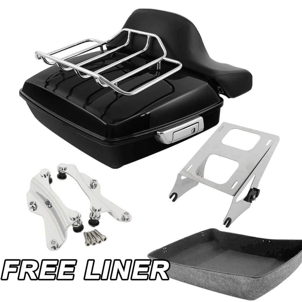 Trunk Pad Mount Rack Docking Kit for Harley Road Glide (2014–2026)