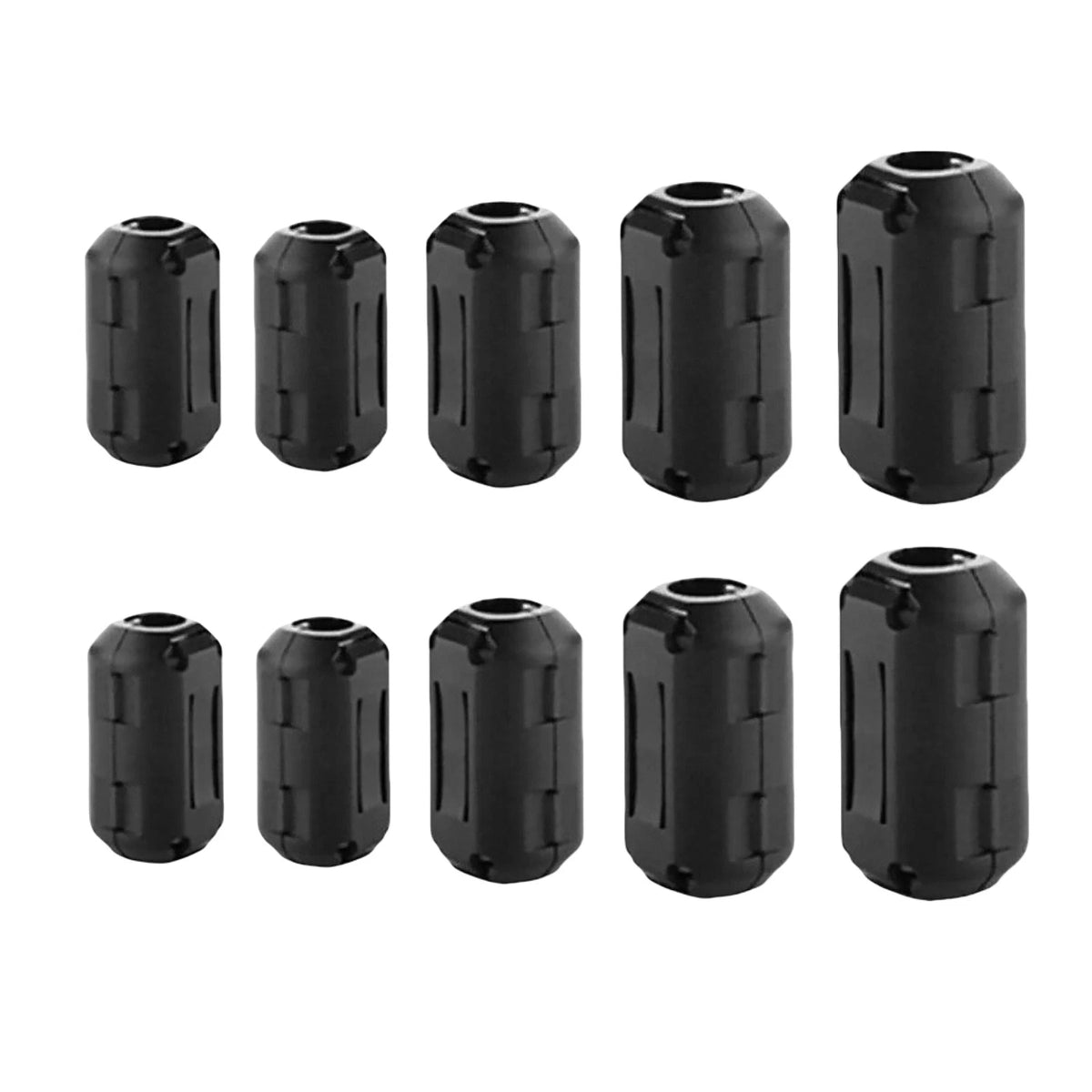 10PCS Ferrite Core Clips for Electromagnetic Interference Reduction