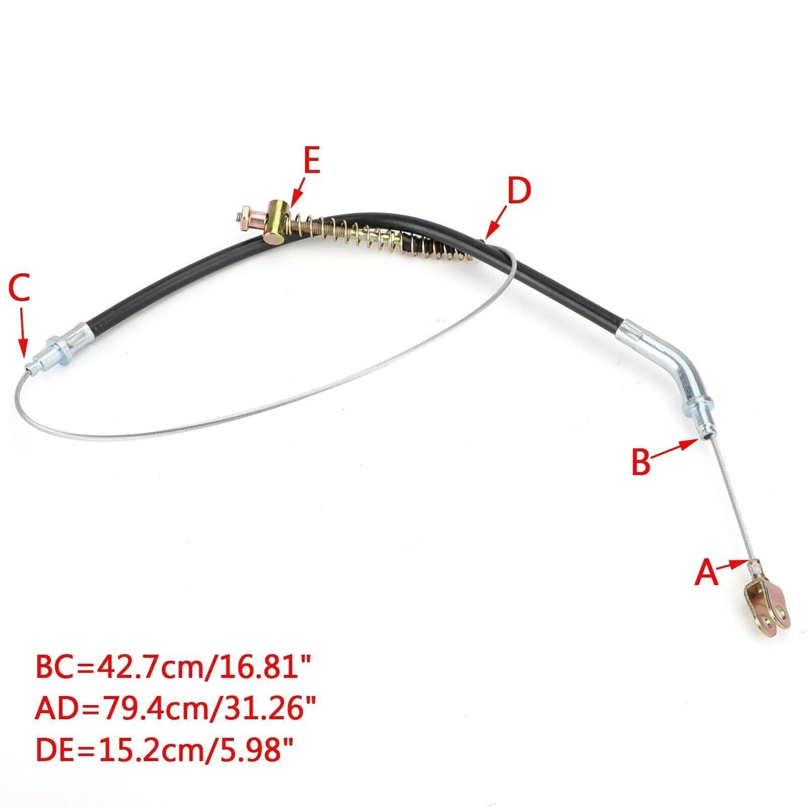Rear Brake Cable for Yamaha XV125 Virago 125 XV240 Virago (1990–2007)