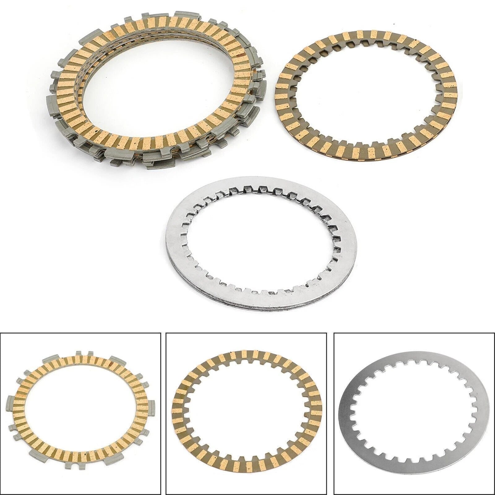Clutch Kit Steel & Friction Plates for Yamaha XP500 T-MAX (2001–2011) T9