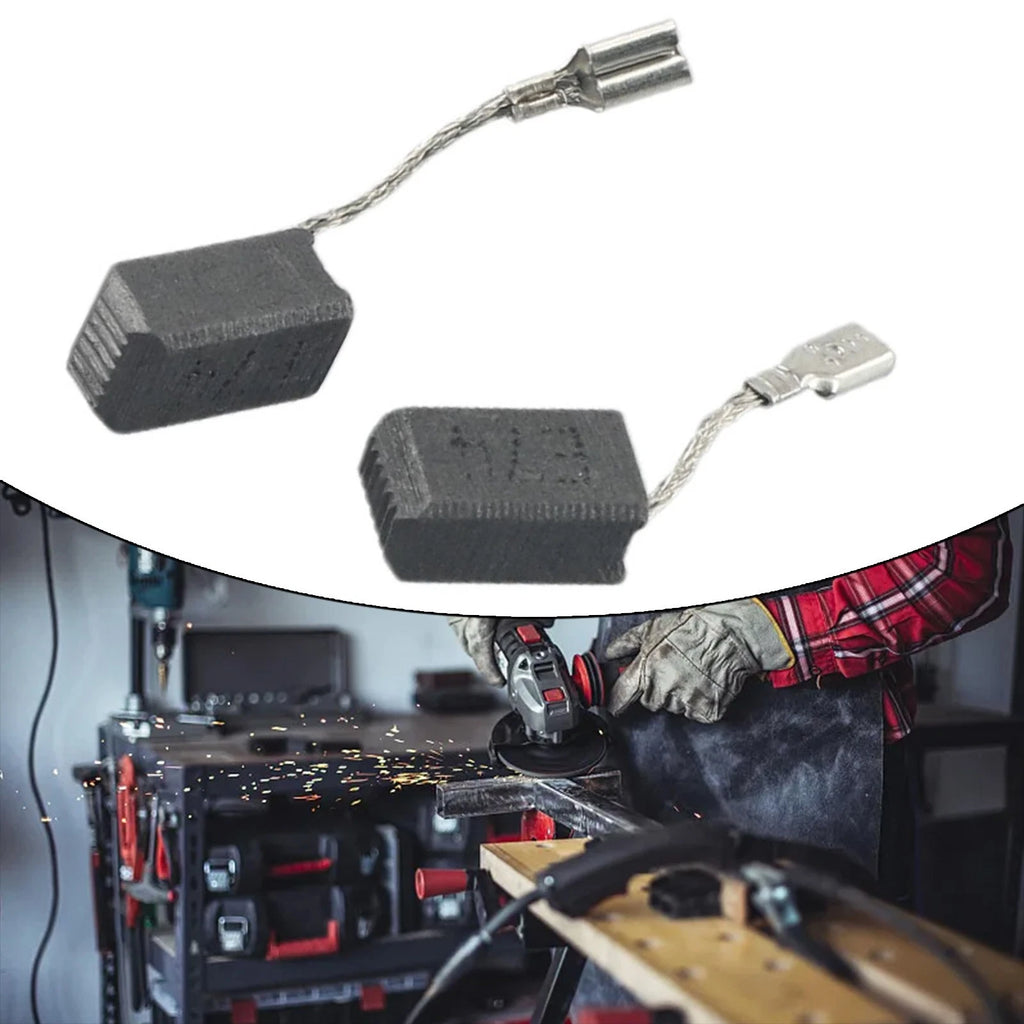 2pcs Carbon Brush for GWS7-100 7-125 Angle Grinder (Electric)
