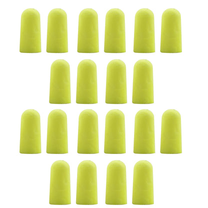 10 Pairs Foam E-A-Rsoft Neons 312-1250 for Noise Reduction (33dB)