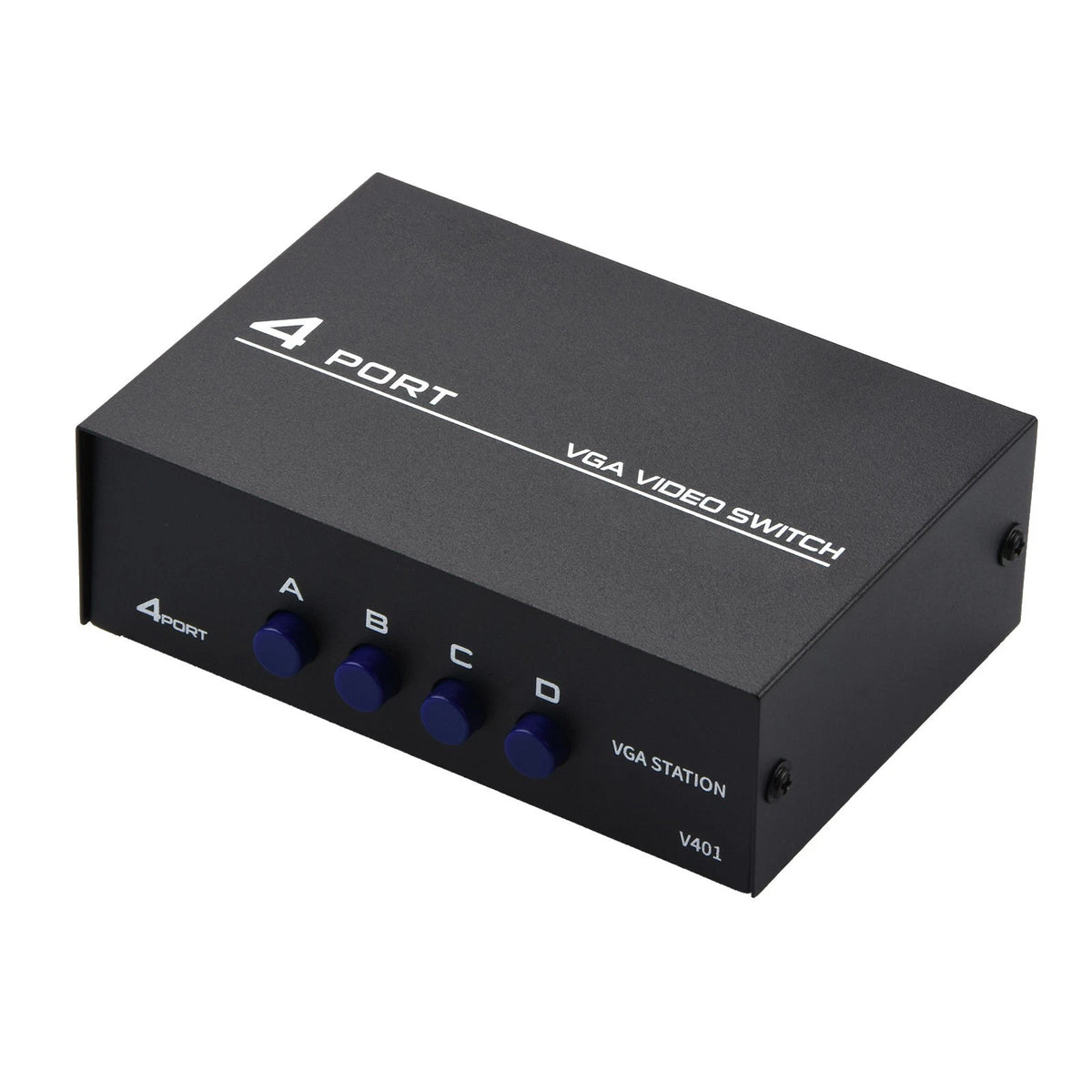 4-Port VGA Switch Video Selector for