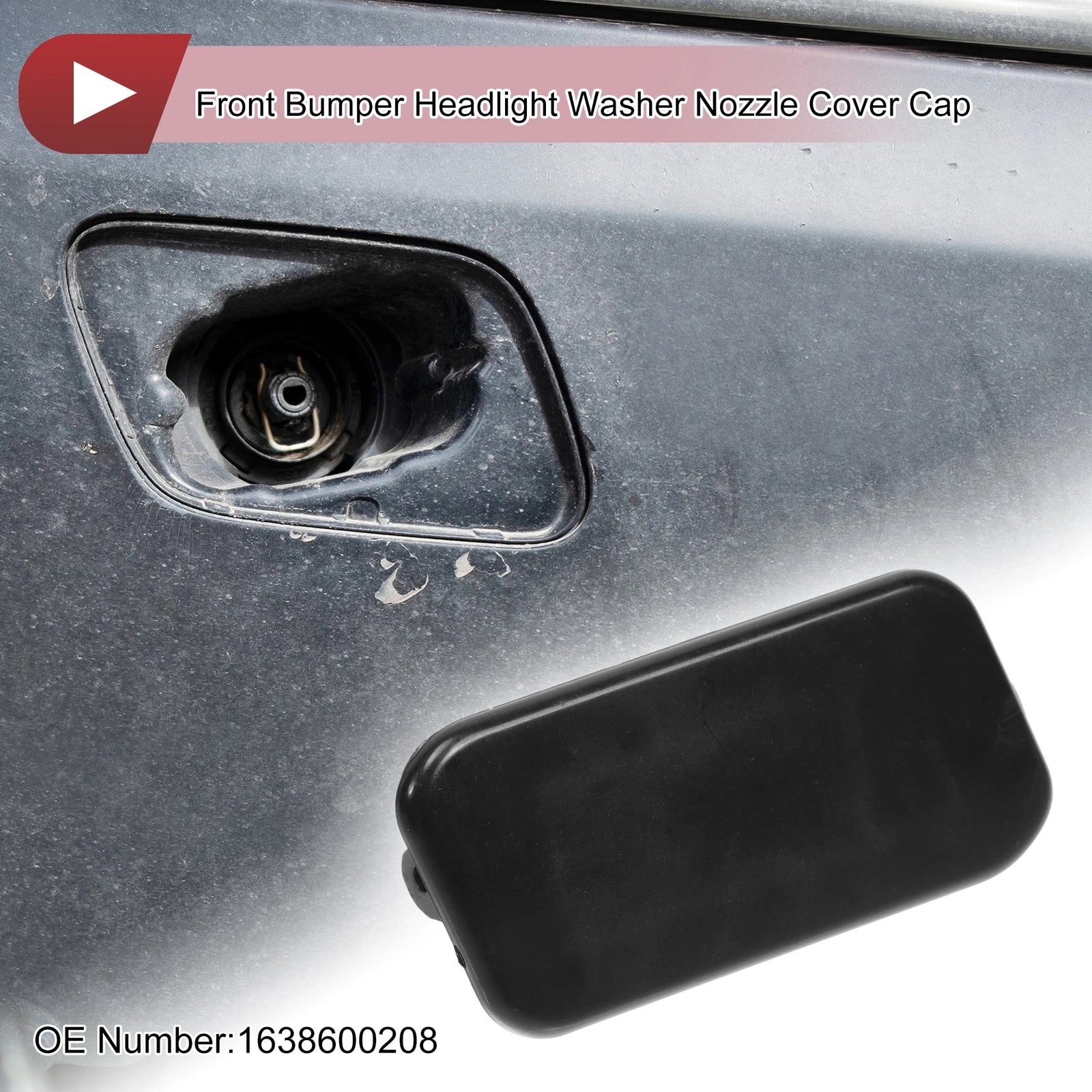 Front Right Washer Nozzle Cover Cap for Mercedes-Benz ML500 (2002–2005)