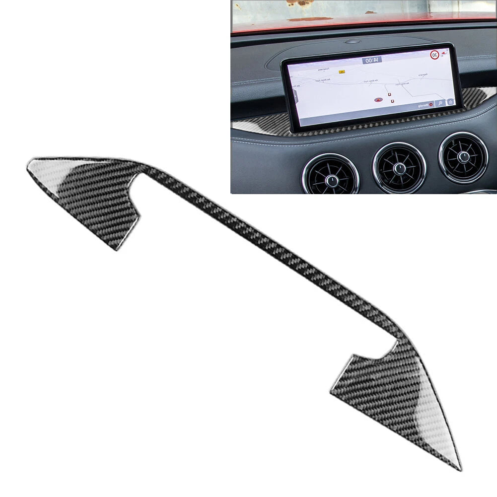 Center Console Navigation GPS Panel Cover Trim for Kia Stinger (2018–2023)